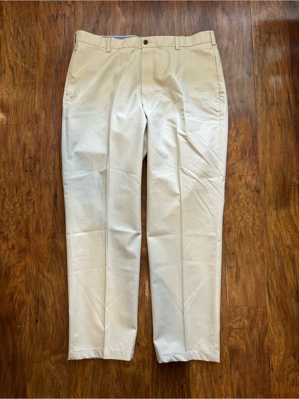 Brooks Brothers Men's Front Pleated Dress Pants 100% Cotton Pockets Luxury